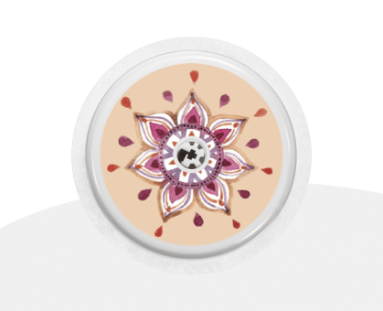 Sticker Motiv "Blossom" für Ihren FreeStyle Libre Sensor 
